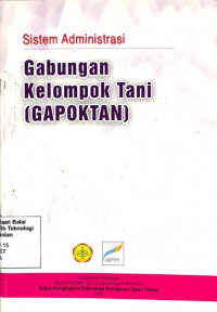 Sistem Administrasi Gabungan Kelompok Tani (Gapoktan)