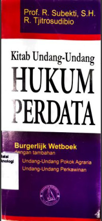 Kitab Undang-Undang Hukum Perdata (Barang Milik Negara)