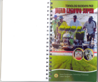 Image of Teknologi budidaya padi jajar legowo super