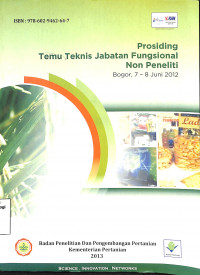 Image of Prosiding Temu Teknis Jabatan Fungsional Non Peneliti 7-8 Juni 2012 - IAARD
