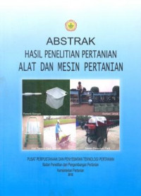 Image of Abstrak Hasil Penelitian Pertanian Alat Dan Mesin