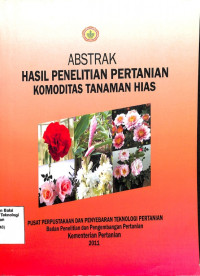 Image of Abstrak Hasil Penelitian Pertanian Komoditas Tanaman Hias