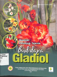 Image of Booklet Petunjuk Teknis Budidaya Gladiol