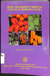 Image of Buku Deskripsi Varietas Tanaman Hortikultura