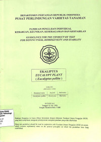 Image of Ekaliptus = Eucalypt Plant (Eucalyptus Pellita)