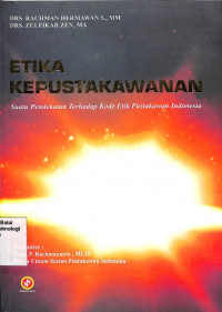 Image of Etika Kepustakawanan (Barang Milik Negara)