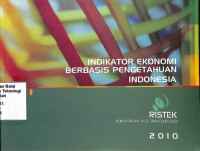 Image of Indikator Ekonomi BerBasis Pengetahuan Indonesia