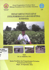 Image of Inovasi Varietas Unggul Kenaf Untuk Pemberdayagunaan Lahan Sub Optimal Di Indonesia - IAARD