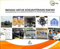 Image of Inovasi Untuk Kesejahteraan Rakyat Arah Penguatan Sinar Untuk Meningkatkan Kontribusi Iptek Terhadap Pembangunan Nasional
