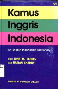 Image of Kamus Inggris Indonesia (Barang Milik Negara)