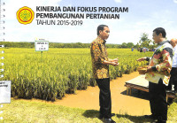 Image of Kinerja dan Fokus Program Pembangunan Pertanian Tahun 2015-2019