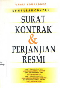 Image of Kumpulan Contoh Surat Kontrak Dan Perjanjian Resmi