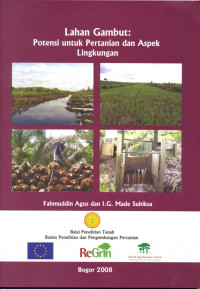 Image of Lahan Gambut : Potensi untuk Pertanian dan Aspek lingkungan