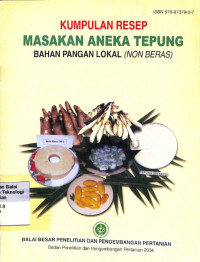 Image of Kumpulan Resep Masakan Aneka Tepung Bahan Pangan Lokal (Non Beras)
