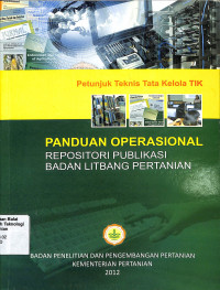Image of Panduan Operasional Repositor Publikasi Badan Litbang Pertanian