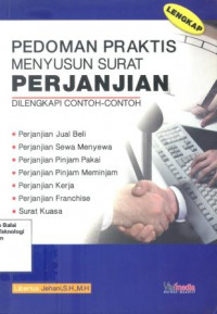 Image of Pedoman Praktis Menyusun Surat Perjanjian Dilengkapi Contoh Contoh (Barang Milik Negara)