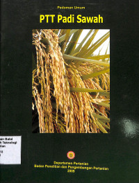 Image of Pedoman Umum PTT Padi Sawah