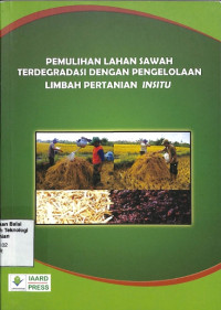 Image of Pemulihan lahan Sawah terdegradasi dengan Pengelolaan Limbah Pertanian Insitu - IAARD