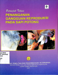 Image of Petunjuk Teknis: Penanganan Gangguan Reproduksi Pada Sapi Potong