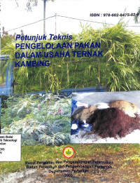 Image of Petunjuk Teknis Pengelolaan Pakan Dalam Usaha Ternak Kambing