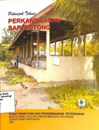 Image of Petunjuk Teknis Sistem Perkandangan Sapi Potong