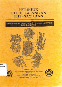 Image of Petunjuk Studi Lapangan PHT-Sayuran