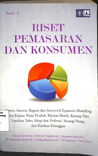 Image of Riset Pemasaran dan Konsumen: seri 3