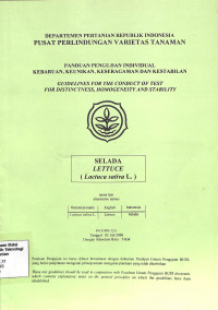 Image of Selada = Lettuce (Lactuca Sativa L)