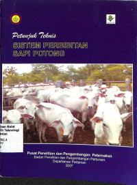 Image of Petunjuk Teknis Sistem Pembibitan Sapi Potong