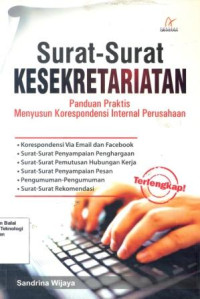 Image of Surat-Surat Kesekretariatan Panduan Praktis Menyususn Korespondensi Internal Perusahaan (Barang Milik Negara)