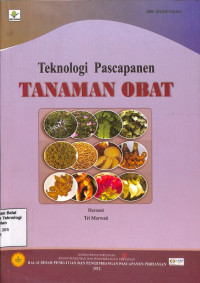 Image of Teknologi Pascapanen Tanaman Obat