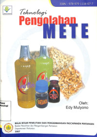 Image of Teknologi Pengolahan Mete