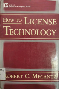 Image of How To License Technology (Barang Milik Negara)