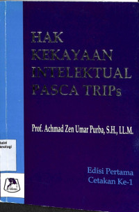 Image of Hak Kekayaan Intelektual Pasca Trips