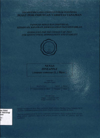 Image of Nenas=Pineapple (Ananas Comosus (L). Merr)
