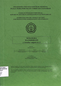 Image of Semangka : Watermelon (Citrullus Vulgaris (L.))