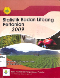 Image of Statistik Badan Litbang 2009 - IAARD