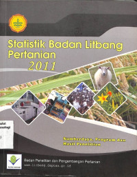 Image of Statistik Badan Litbang Pertanian 2011